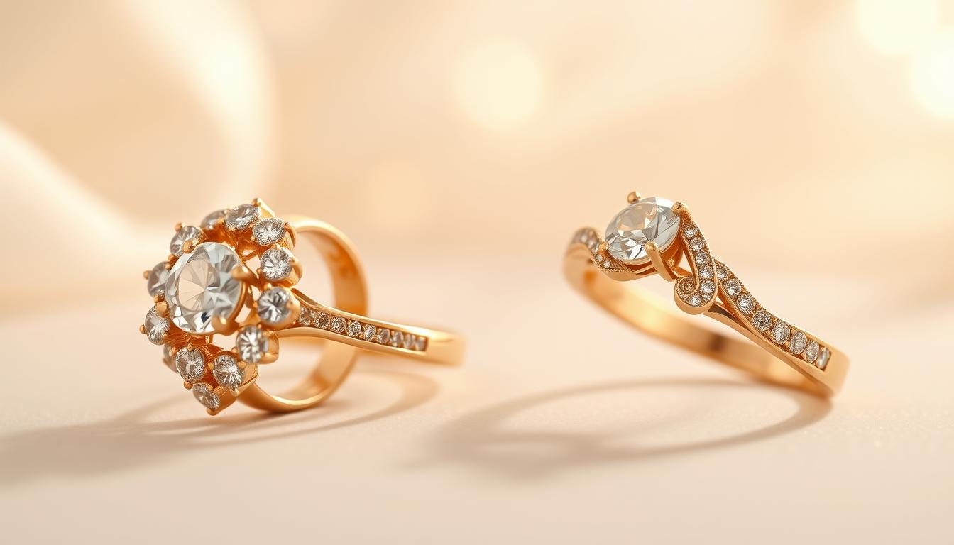 Diamond Gold Rings for Women