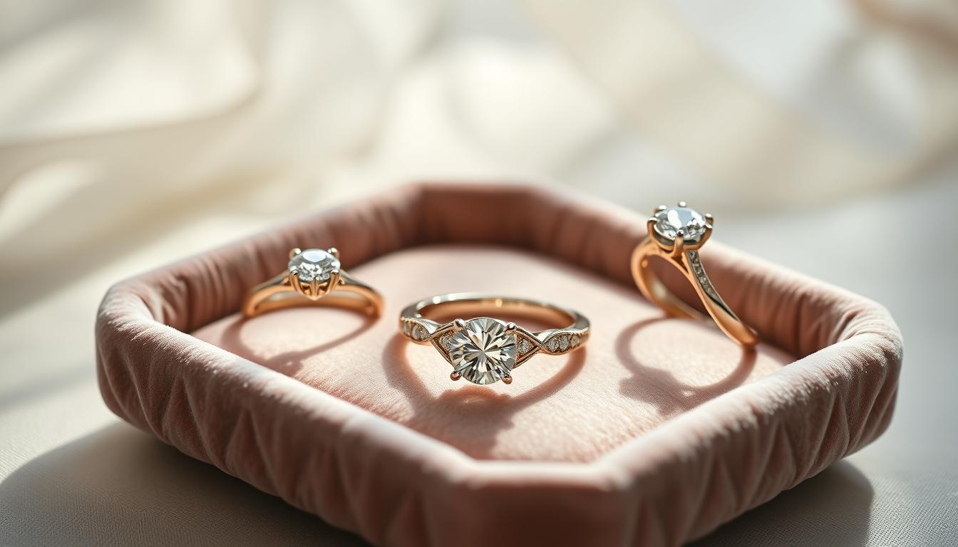 Large Diamond Engagement Rings