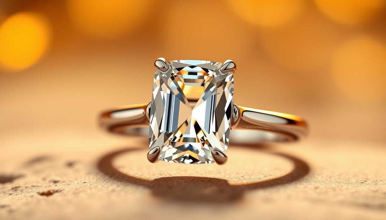 Elongated Cushion Moissanite