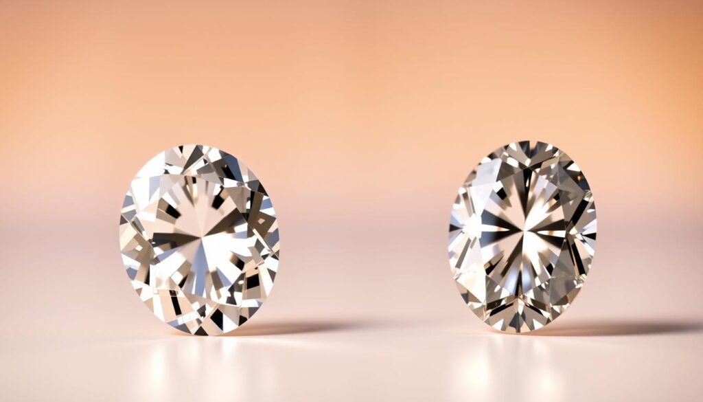 lab diamonds vs moissanite price difference