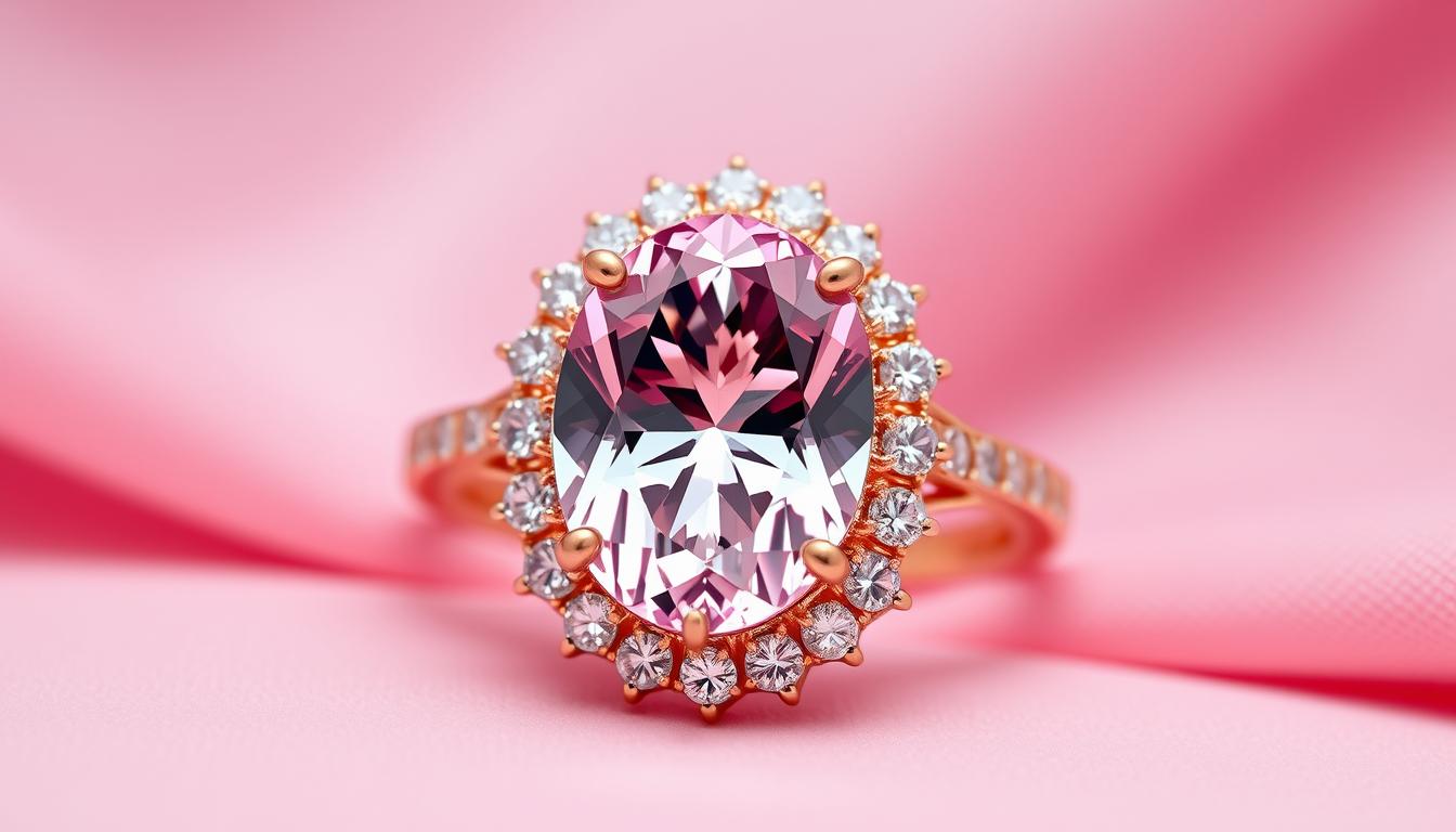 pink diamond ring